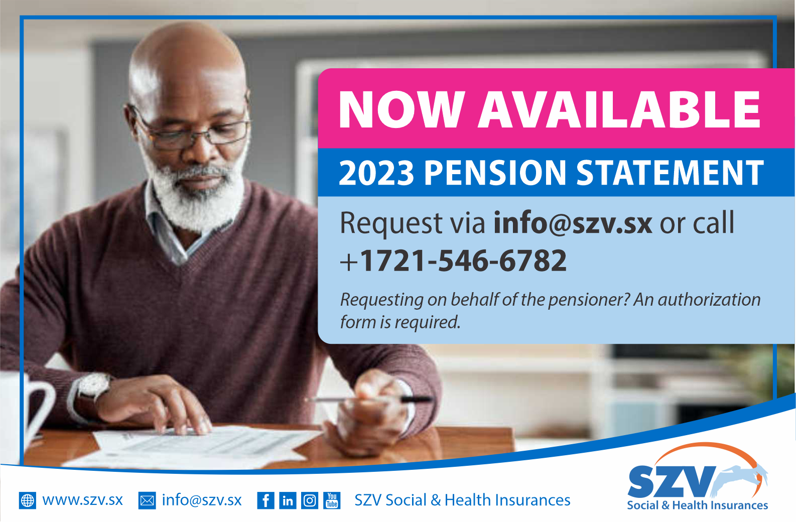 2023 Pension Statement Request